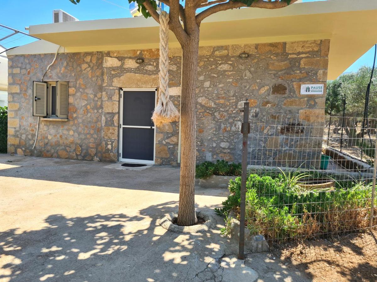 Pause Serenity House Into Olive Groves Villa Agios Fotios Eksteriør billede