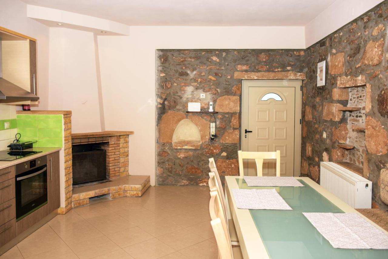 Pause Serenity House Into Olive Groves Villa Agios Fotios Eksteriør billede